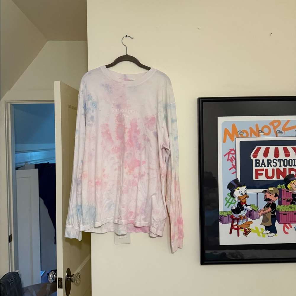 CAMP HIGH Tie-Dye Long Sleeve Shirt